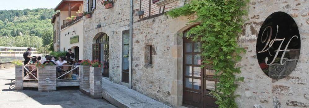 Le Victor Hugo - Hotel Et Restaurant - Logis Hotels Сен-Сере Экстерьер фото